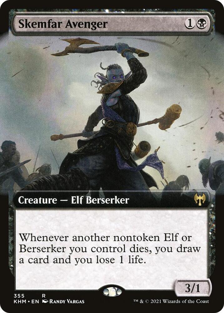 Skemfar Avenger 355 (Kaldheim)  - Extended Art | Good Games Adelaide SA