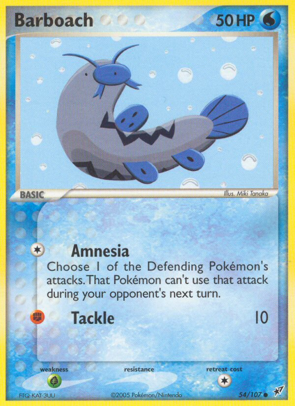 Barboach (54/107) [EX: Deoxys] | Good Games Adelaide SA