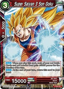 Super Saiyan 3 Son Goku (Non-Foil Version) (P-003) [Promotion Cards] | Good Games Adelaide SA