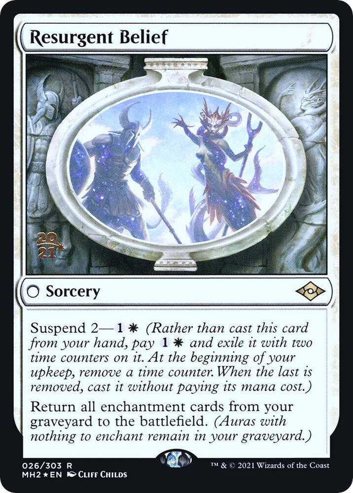 Resurgent Belief 26 (Prerelease Cards)  - Foil | Good Games Adelaide SA