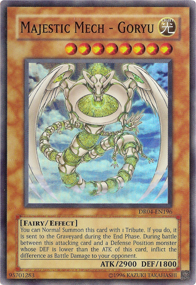 Majestic Mech - Goryu [DR04-EN196] Super Rare | Good Games Adelaide SA