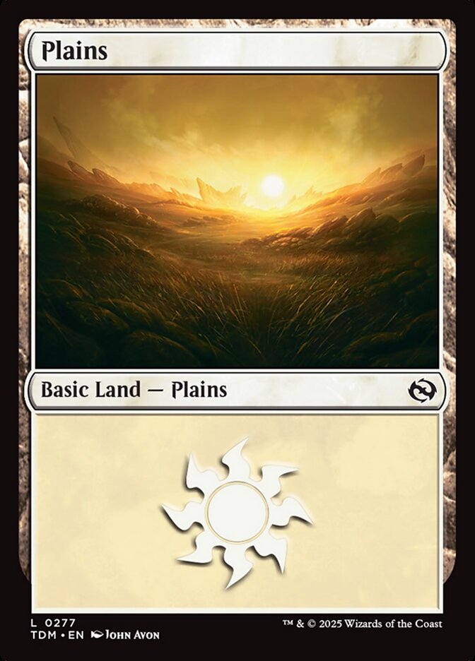 Plains 277 (Tarkir: Dragonstorm)  | Good Games Adelaide SA