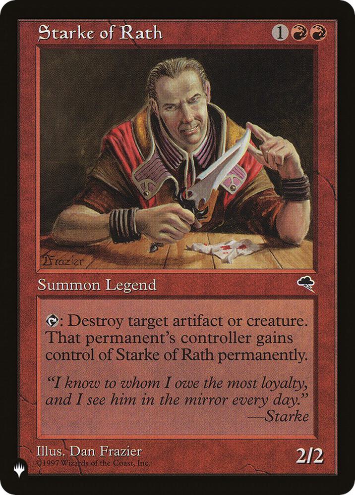Starke of Rath  (The List Reprints)  | Good Games Adelaide SA