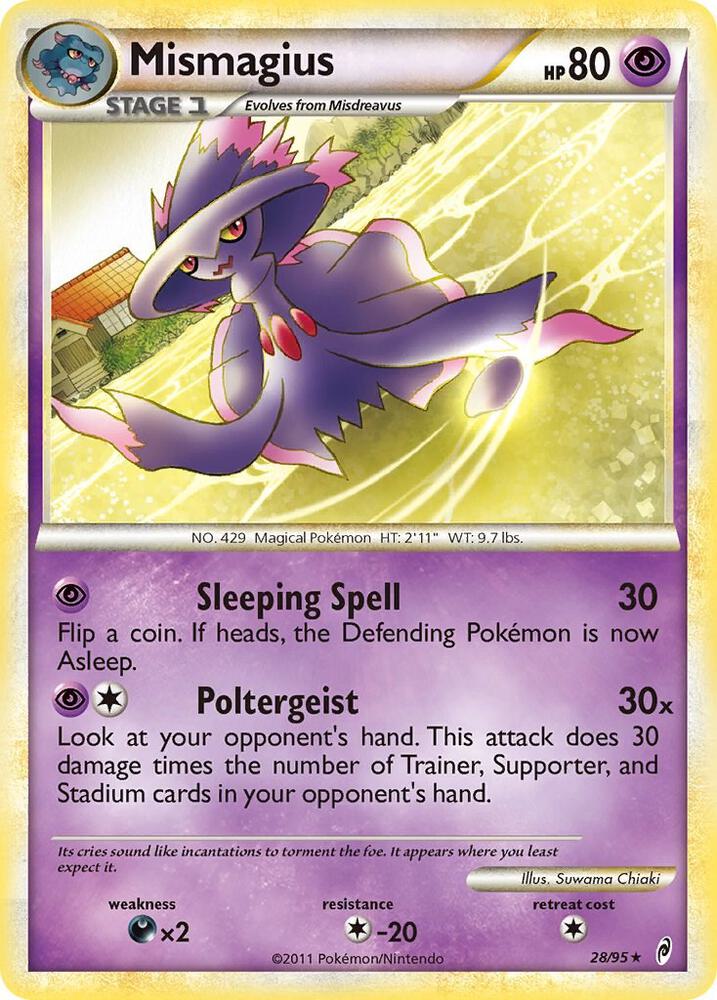 Mismagius 28/95 (Call of Legends)  | Good Games Adelaide SA