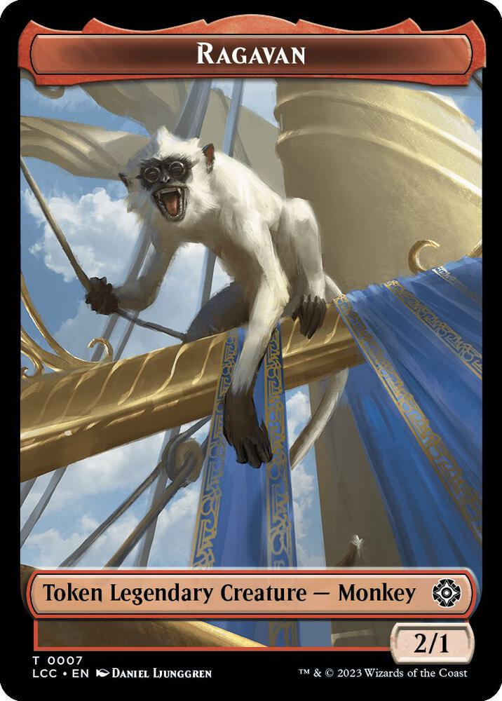 Ragavan Treasure Double Sided Token 7 // 18 (Commander: The Lost Caverns of Ixalan)  | Good Games Adelaide SA