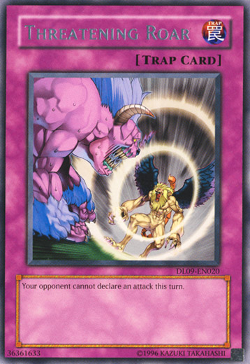 Threatening Roar (Silver) [DL09-EN020] Rare | Good Games Adelaide SA