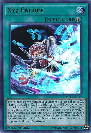 Xyz Encore [MP14-EN117] Ultra Rare | Good Games Adelaide SA