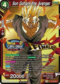 Son Gohan, the Avenger (Championship Final 2019) (Finalist) (P-138) [Tournament Promotion Cards] | Good Games Adelaide SA