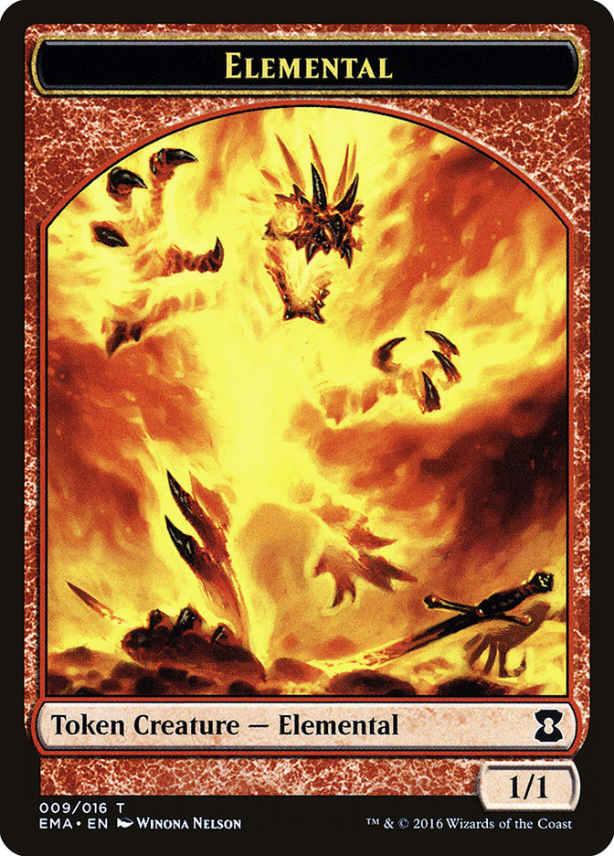 Elemental (009/016) [Eternal Masters Tokens] | Good Games Adelaide SA