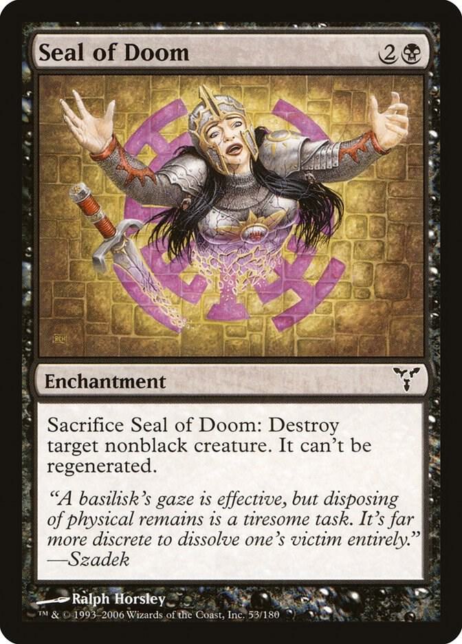 Seal of Doom 53 (Dissension)  - Foil | Good Games Adelaide SA