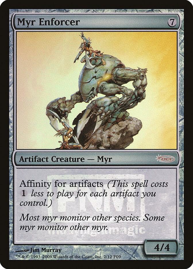 Myr Enforcer 2 (FNM Promos)  - Foil | Good Games Adelaide SA