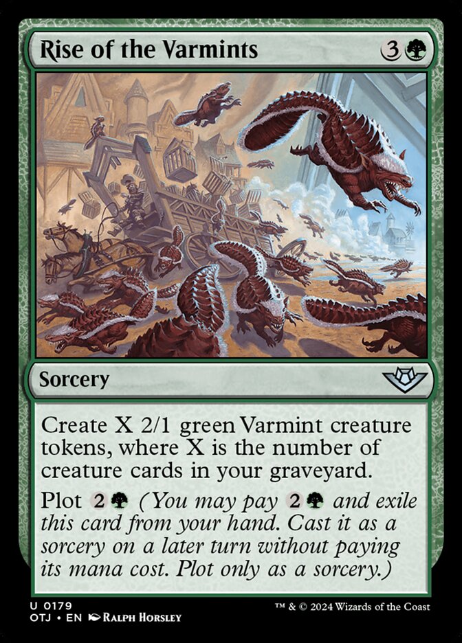 Rise of the Varmints 179 (Outlaws of Thunder Junction)  - Foil | Good Games Adelaide SA