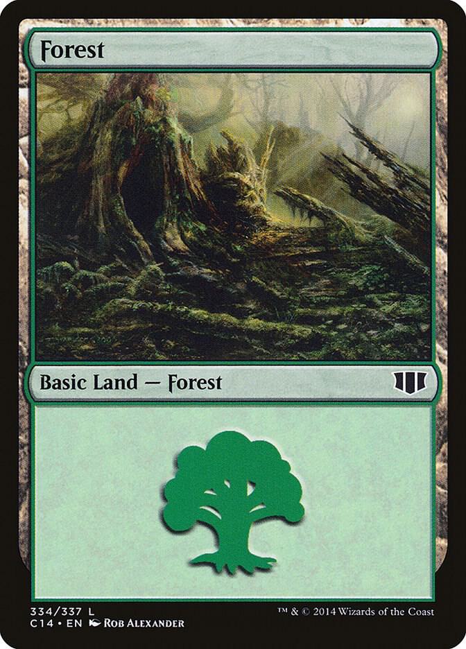 Forest 334 334 (Commander 2014)  | Good Games Adelaide SA