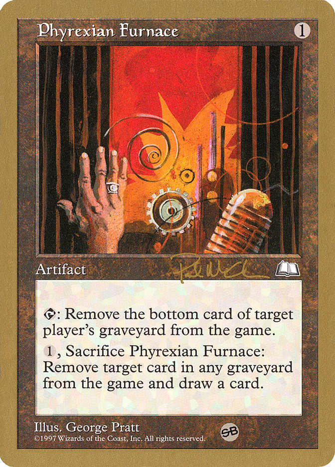 Phyrexian Furnace (Paul McCabe) (SB) [World Championship Decks 1997] | Good Games Adelaide SA