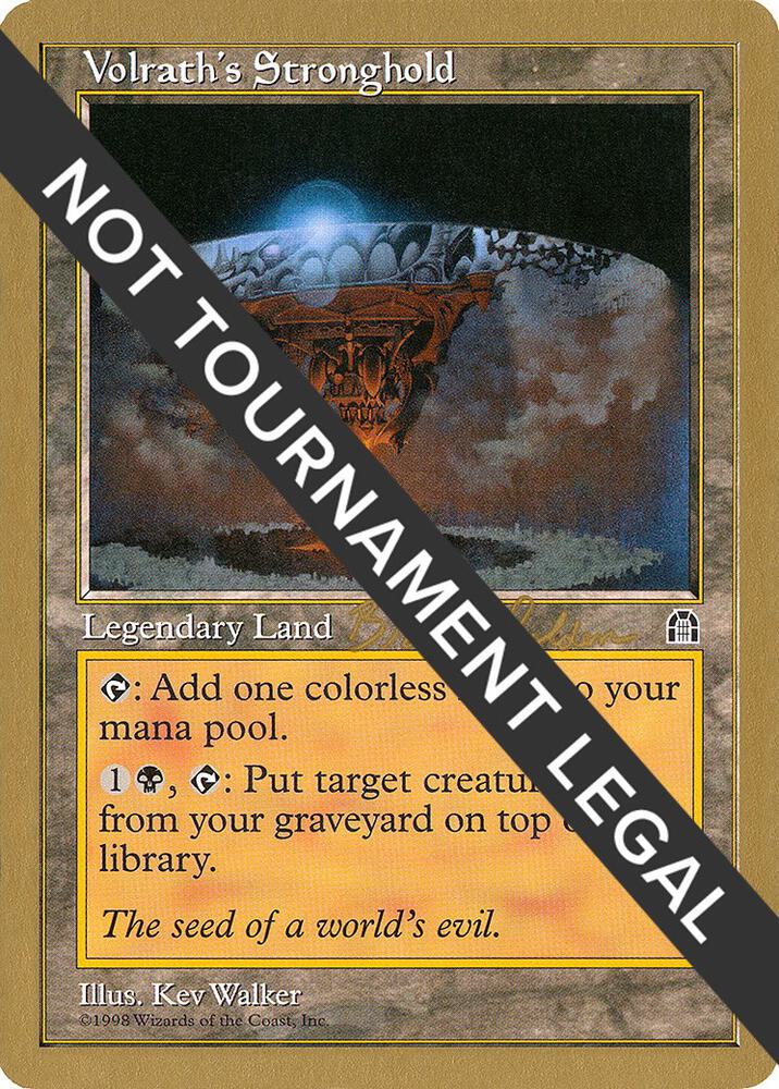 Volraths Stronghold 1998 Brian Selden STH bs143/117 (World Championship Decks)  | Good Games Adelaide SA