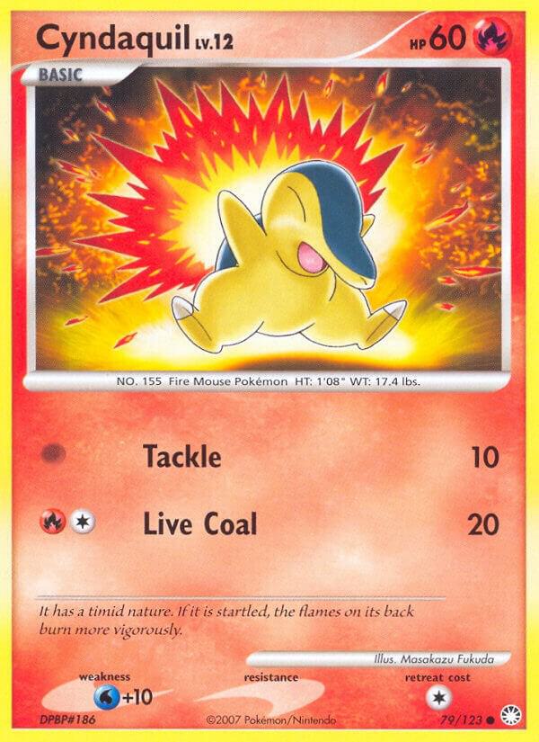Cyndaquil 79/123 (Mysterious Treasures)  | Good Games Adelaide SA