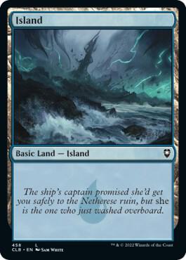 Island 458 458 (Commander Legends: Battle for Baldur's Gate)  - Foil | Good Games Adelaide SA