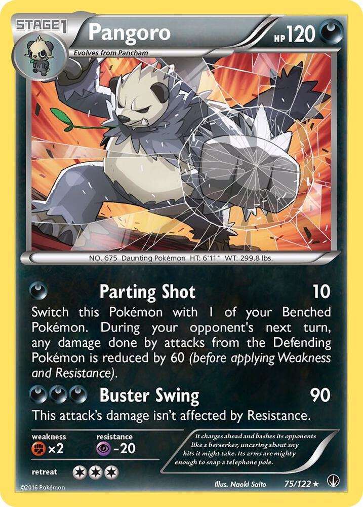 Pangoro 75/122 (XY - BREAKpoint)  | Good Games Adelaide SA