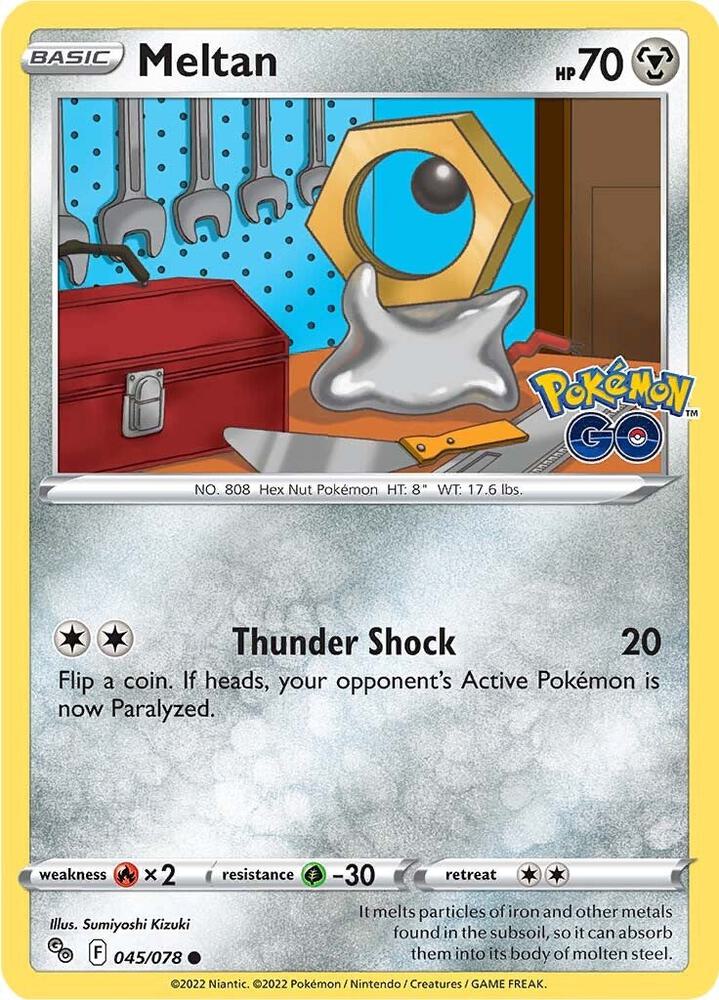 Meltan 045/078 (Pokemon GO)  | Good Games Adelaide SA