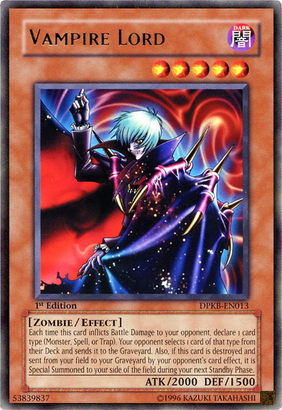 Vampire Lord [DPKB-EN013] Rare | Good Games Adelaide SA