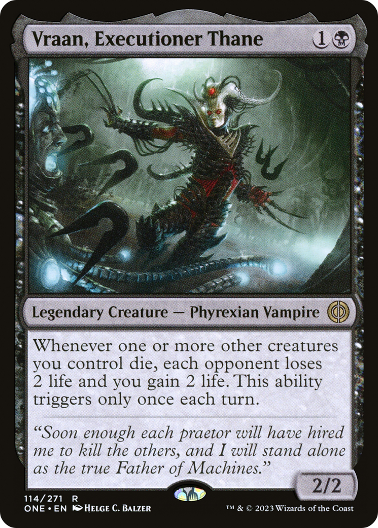 Vraan, Executioner Thane [Phyrexia: All Will Be One] | Good Games Adelaide SA