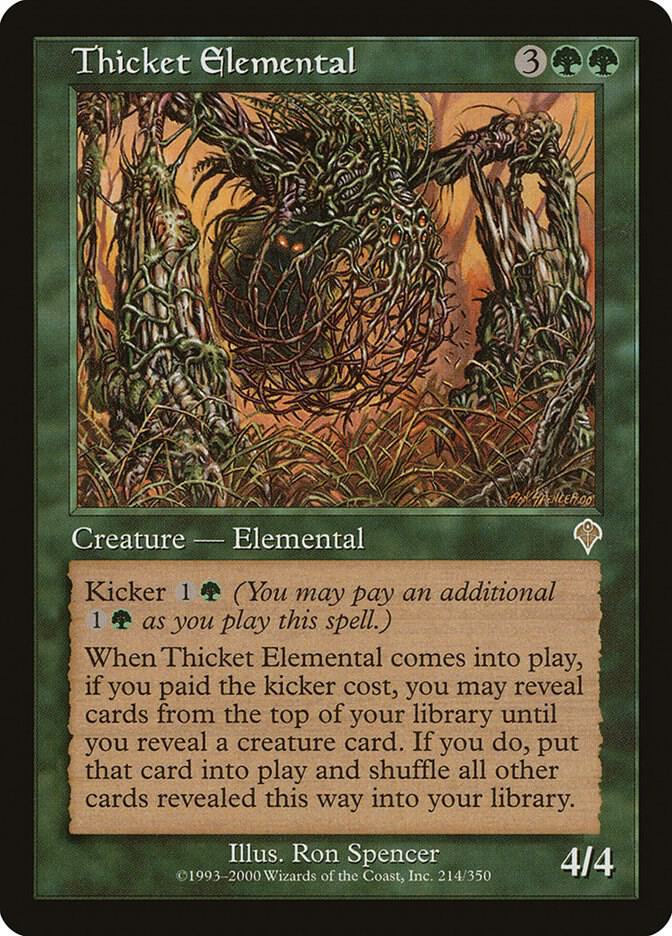 Thicket Elemental 214 (Invasion)  | Good Games Adelaide SA