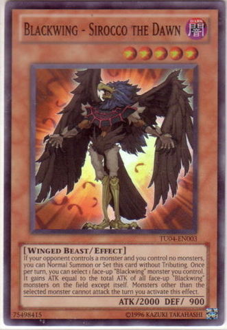 Blackwing - Sirocco the Dawn [TU04-EN003] Super Rare | Good Games Adelaide SA