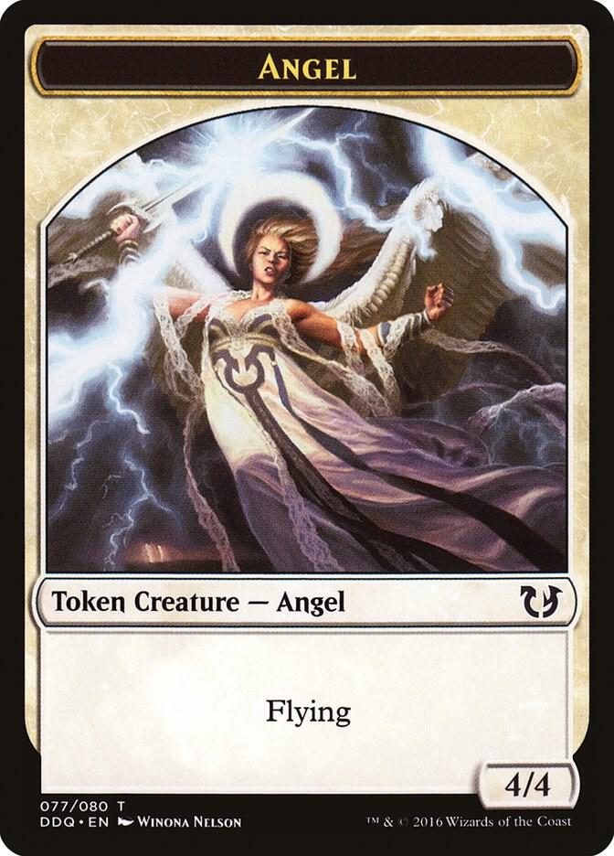 Angel Token 77 (Duel Decks: Blessed vs. Cursed)  | Good Games Adelaide SA