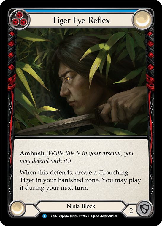 Tiger Eye Reflex (Blue) [TCC102] (Round the Table: TCC x LSS) | Good Games Adelaide SA