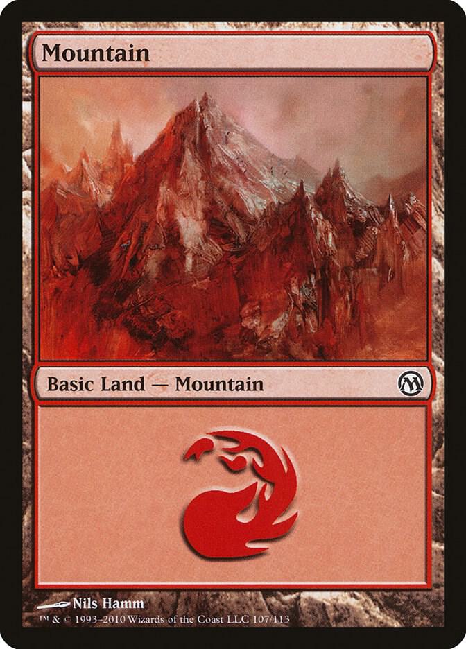 Mountain 107 (Duels of the Planeswalkers)  | Good Games Adelaide SA