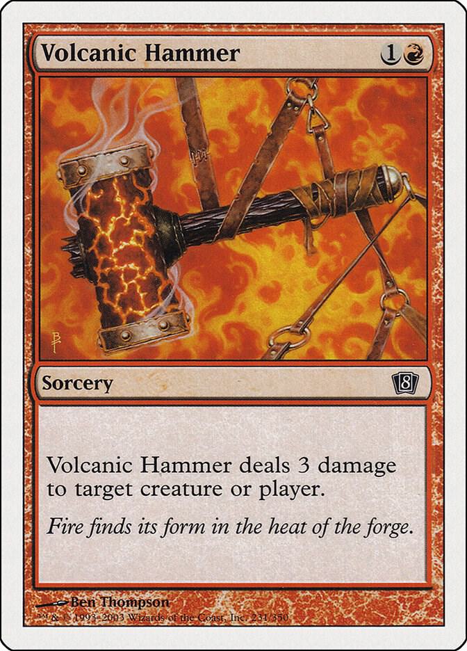Volcanic Hammer 231 (8th Edition)  | Good Games Adelaide SA