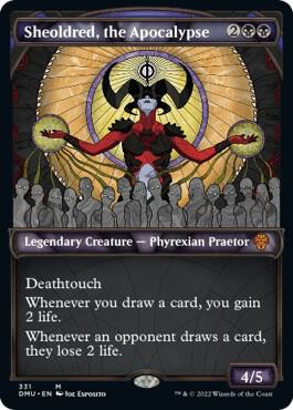 Sheoldred the Apocalypse Textured Foil 331 (Dominaria United)  - Foil | Good Games Adelaide SA