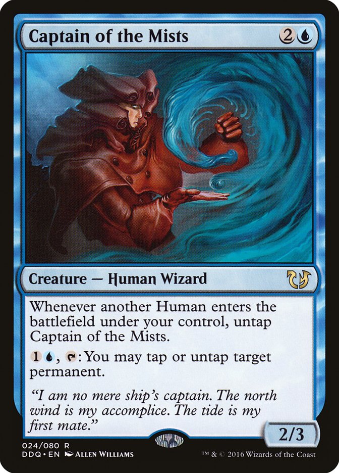Captain of the Mists [Duel Decks: Blessed vs. Cursed] | Good Games Adelaide SA