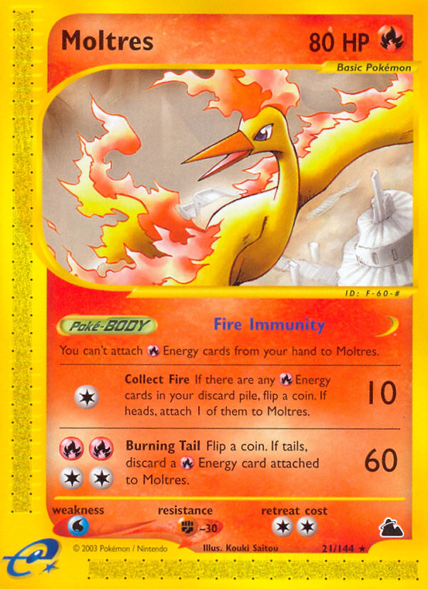 Moltres (21/144) [Skyridge] | Good Games Adelaide SA