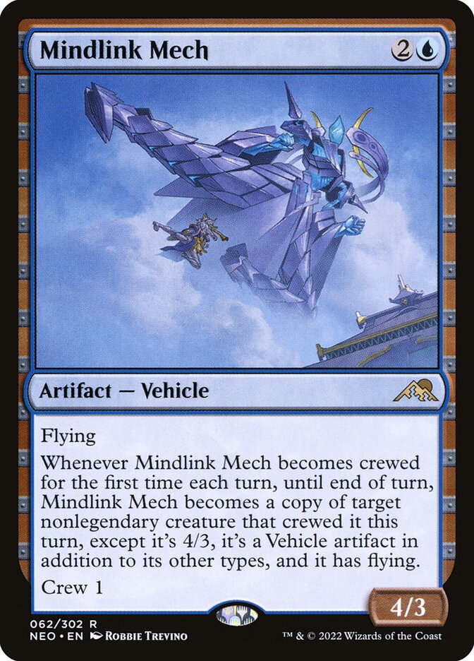 Mindlink Mech 62 (Kamigawa: Neon Dynasty)  - Foil | Good Games Adelaide SA