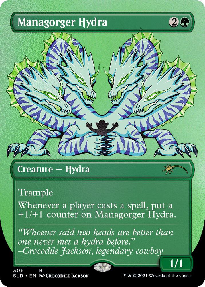 Managorger Hydra Foil Etched 306 (Secret Lair Drop Series)  - Foil | Good Games Adelaide SA
