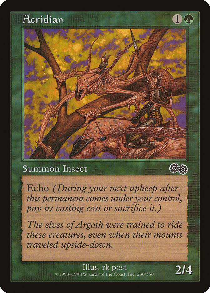 Acridian 230 (Urza's Saga)  | Good Games Adelaide SA