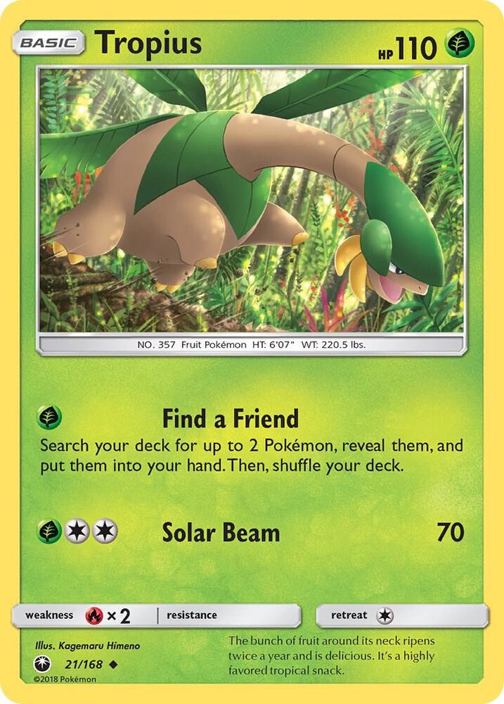 Tropius 21/168 (SM - Celestial Storm)  | Good Games Adelaide SA