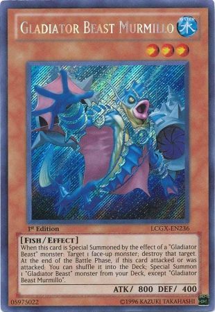 Gladiator Beast Murmillo [LCGX-EN236] Secret Rare | Good Games Adelaide SA