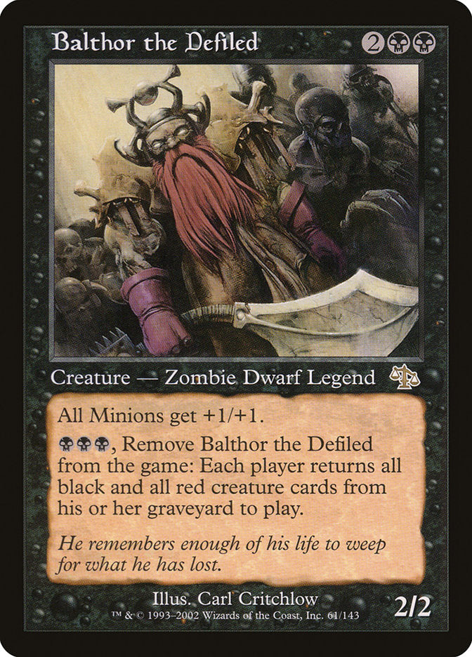 Balthor the Defiled [Judgment] | Good Games Adelaide SA