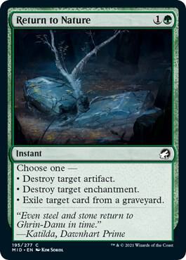 Return to Nature 195 (Innistrad: Midnight Hunt)  | Good Games Adelaide SA