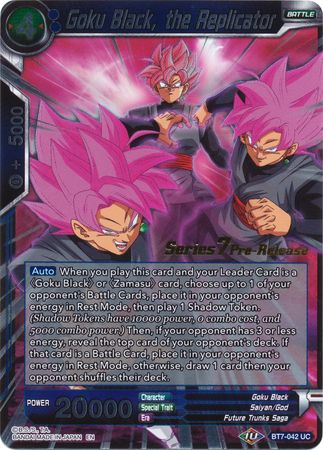 Goku Black, the Replicator (Assault of the Saiyans) [BT7-042_PR] | Good Games Adelaide SA