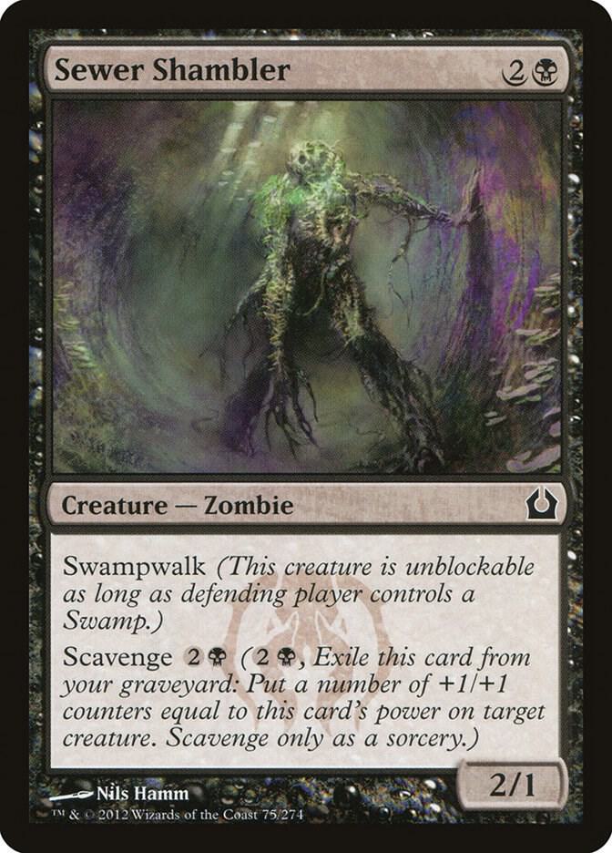 Sewer Shambler 75 (Return to Ravnica)  - Foil | Good Games Adelaide SA