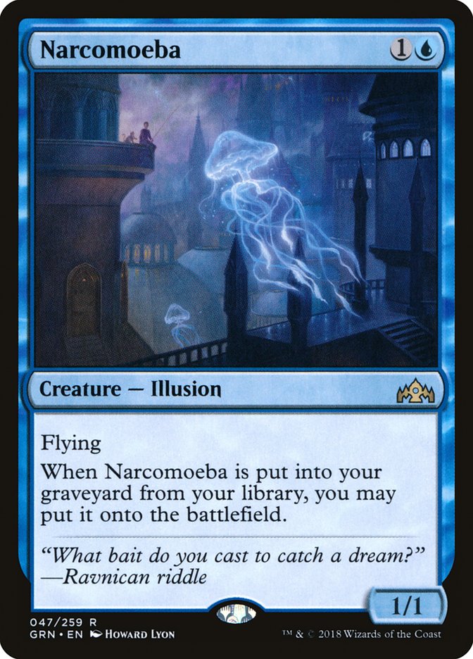 Narcomoeba 47 (Guilds of Ravnica)  - Foil | Good Games Adelaide SA