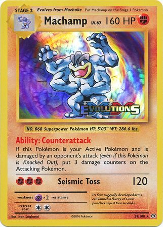 Machamp (59/108) (XY Evolutions Prerelease) [XY: Black Star Promos] | Good Games Adelaide SA