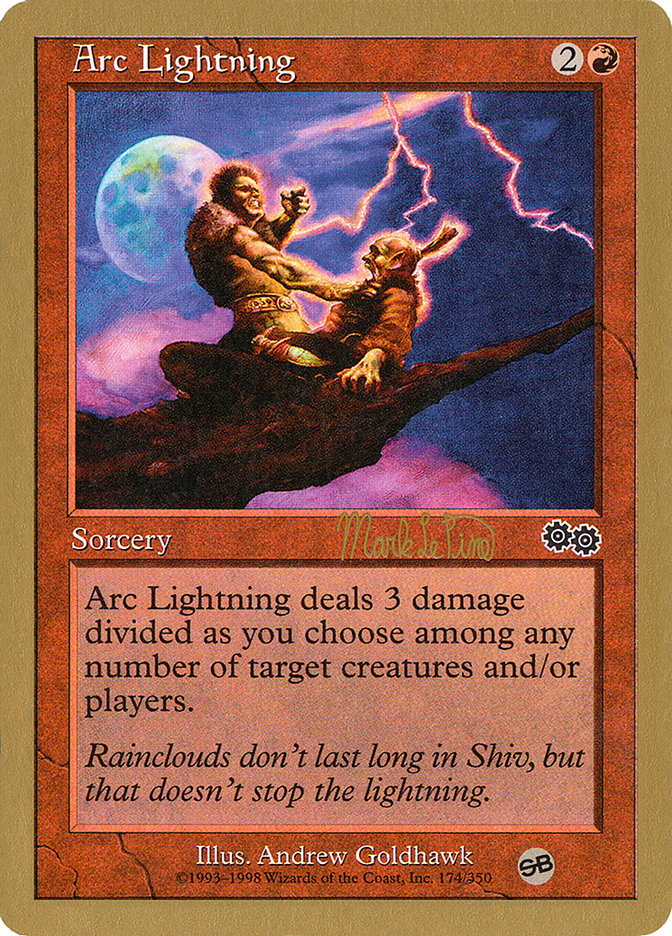 Arc Lightning (Mark Le Pine) (SB) [World Championship Decks 1999] | Good Games Adelaide SA