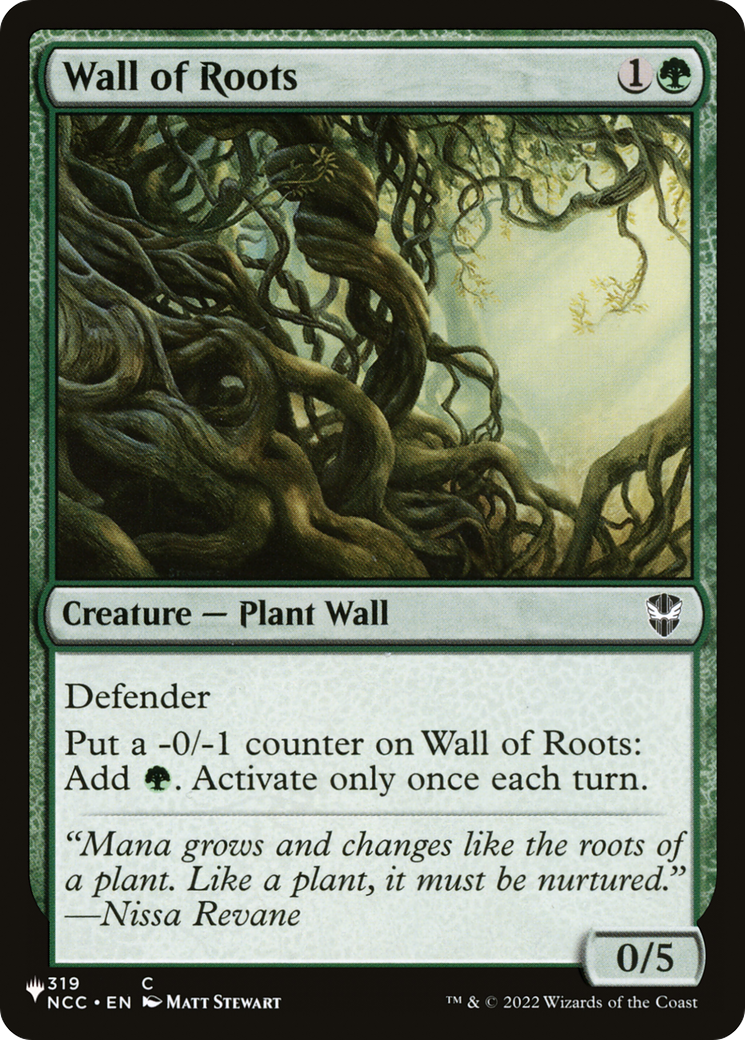 Wall of Roots [The List Reprints] | Good Games Adelaide SA