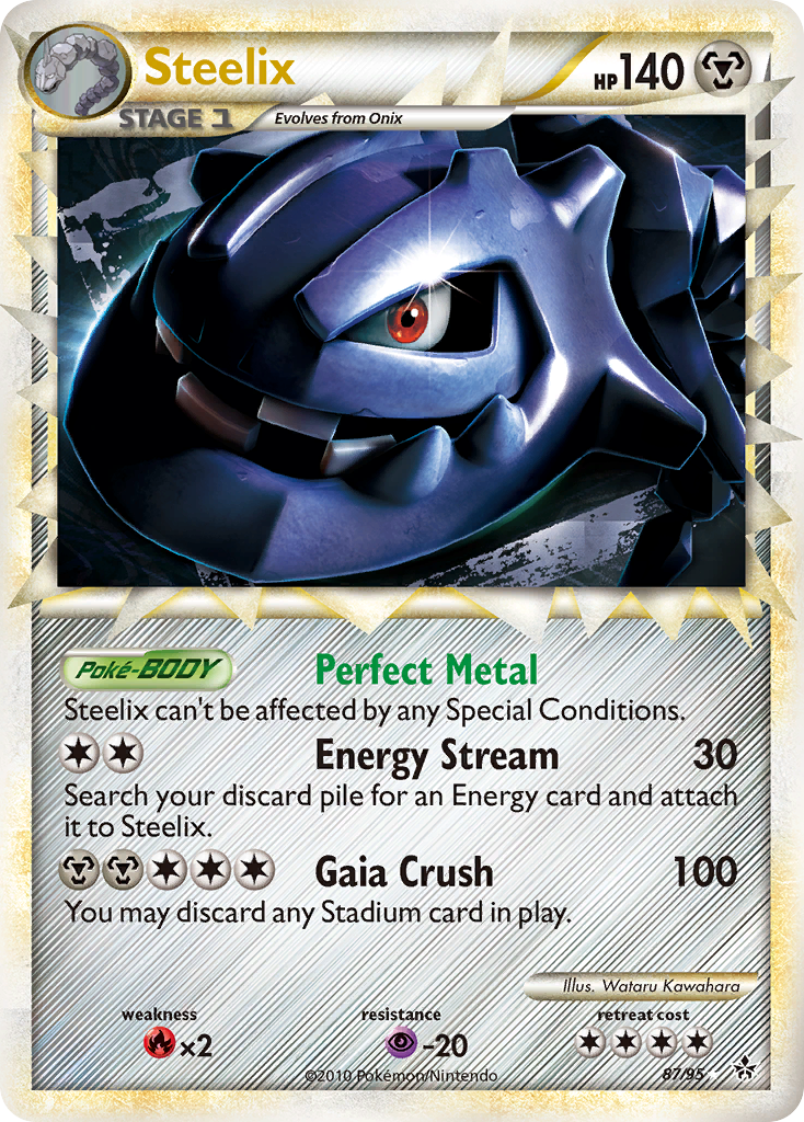 Steelix (87/95) [HeartGold & SoulSilver: Unleashed] | Good Games Adelaide SA
