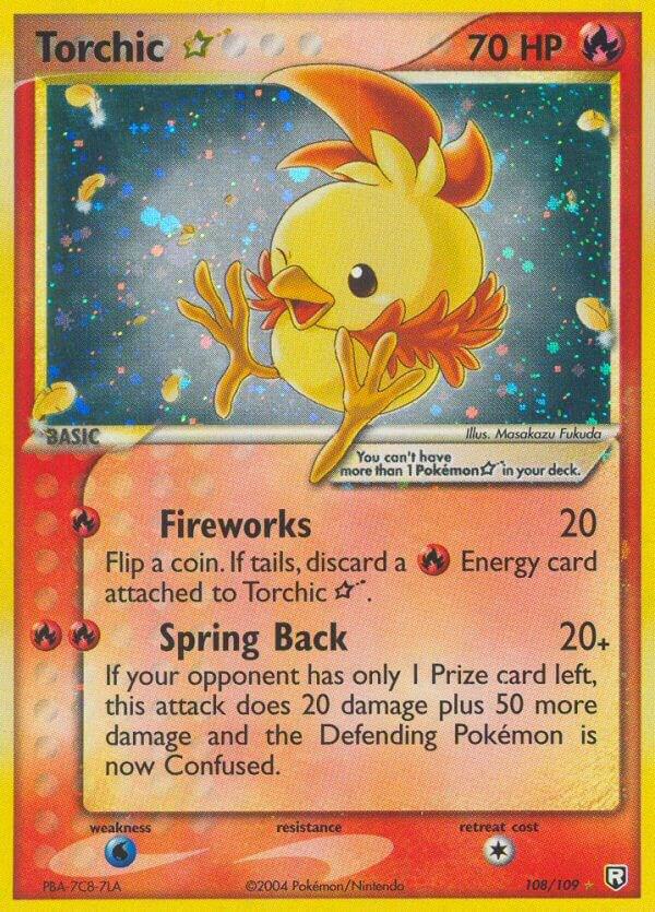 Torchic Star 108/109 (Team Rocket Returns)  - Holofoil | Good Games Adelaide SA
