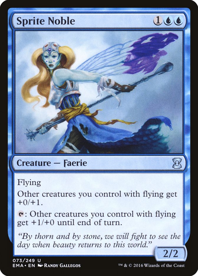 Sprite Noble 73 (Eternal Masters)  - Foil | Good Games Adelaide SA